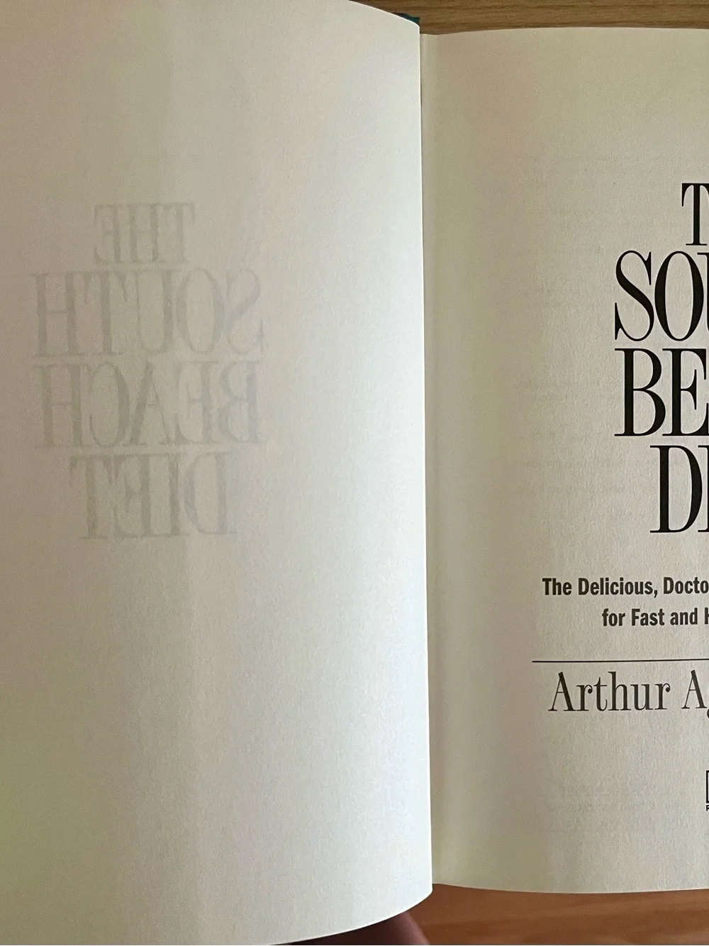 The South Beach Diet by Arthur Agatston - Teal Hardcover